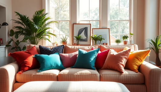 Elevate Your Home with Vibrant Pillow Decor