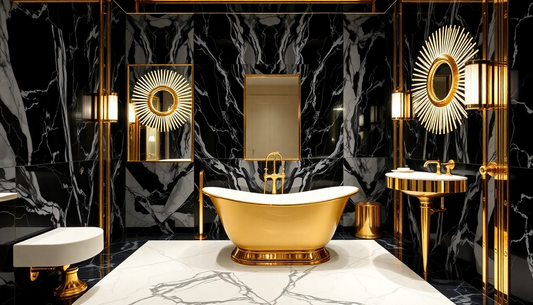 Elevating Your Bathroom with Art Deco Elegance