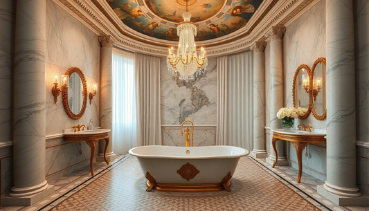 Transform Your Bathroom into a Neoclassical Oasis