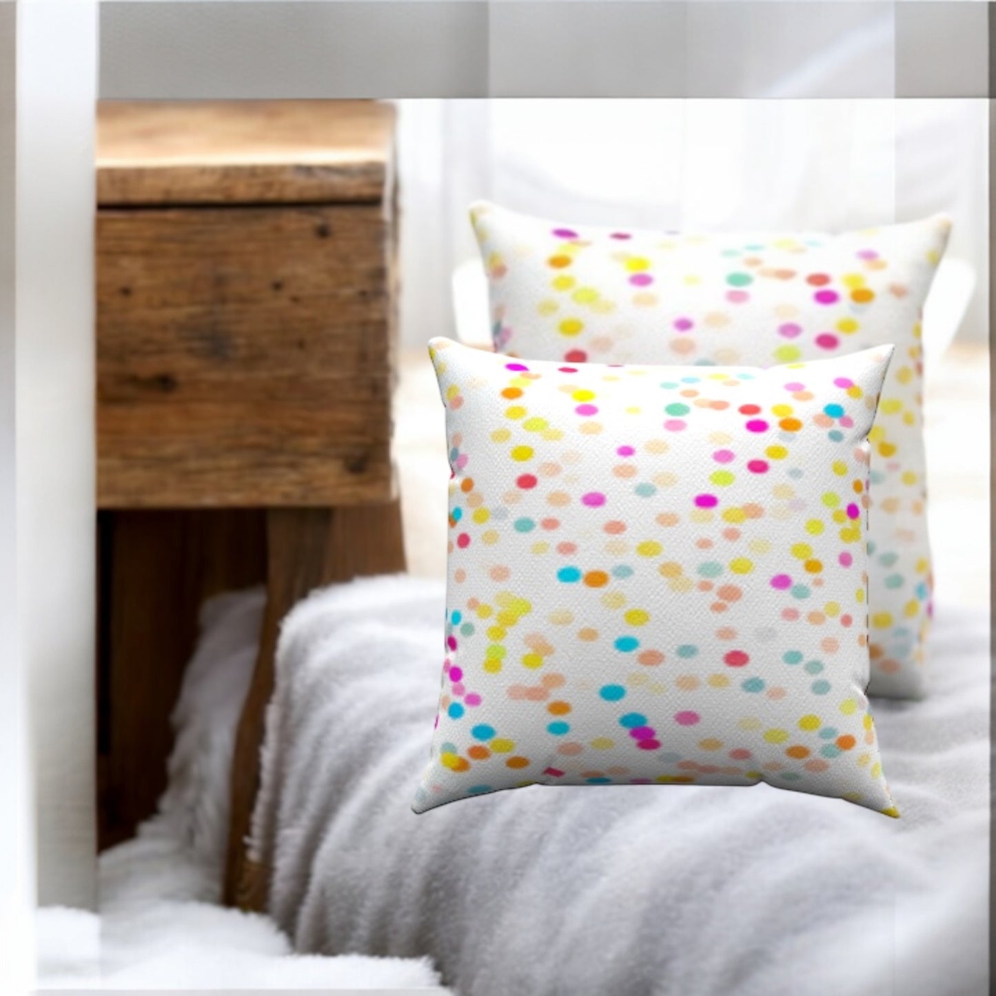 Speckles Throw Pillow 20" x 20"