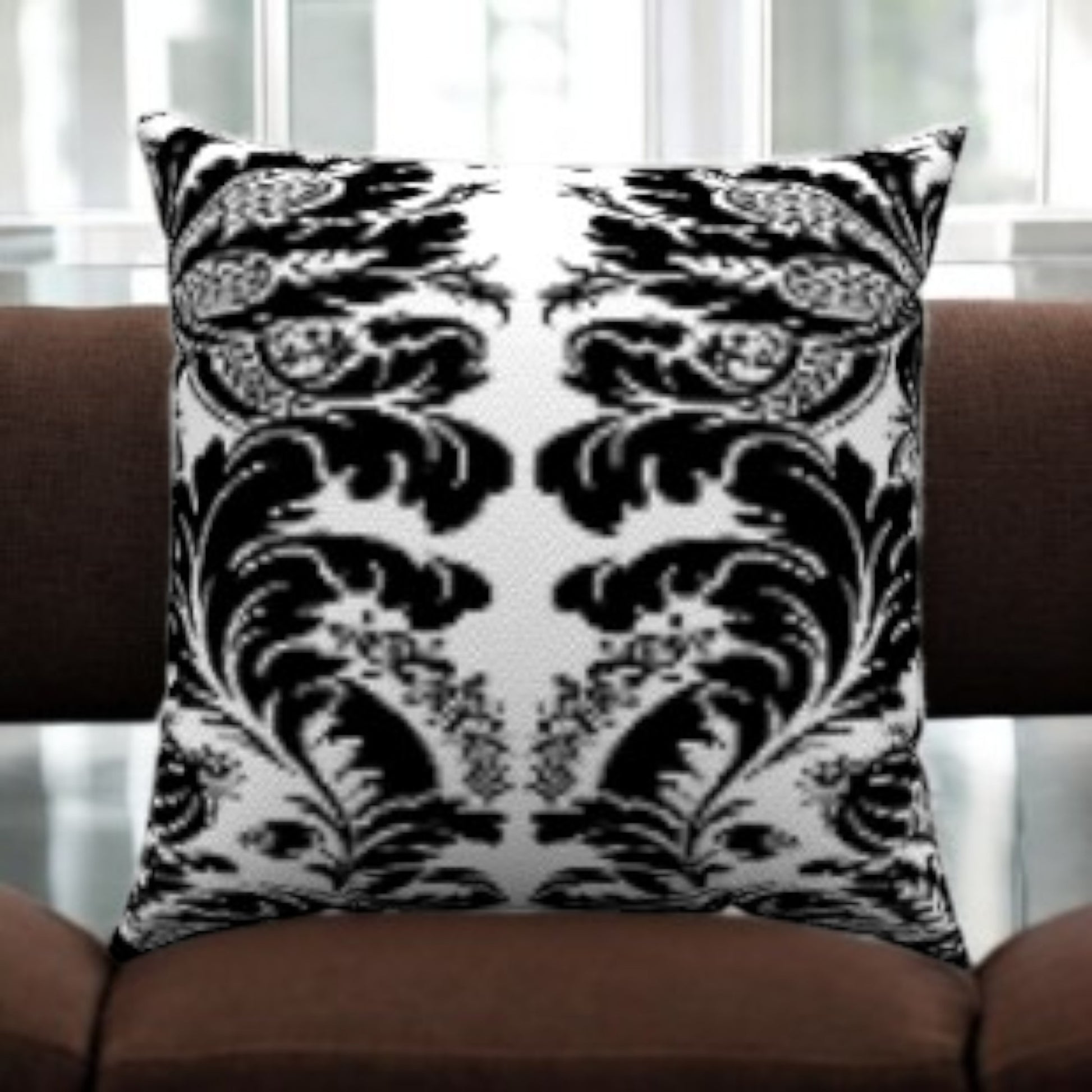 Brocade Throw Pillow