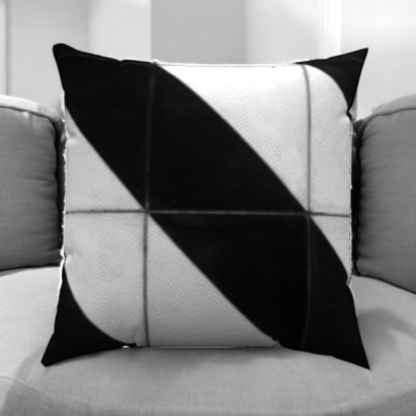 Checkered Throw Pillow