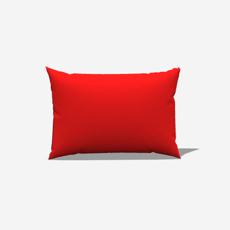 Berry Cotton Lumbar Pillow