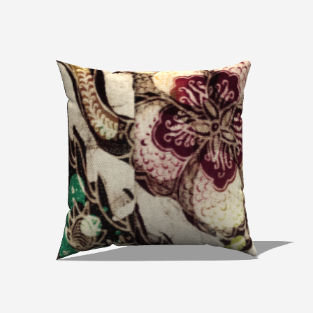 Floral Throw Pillow