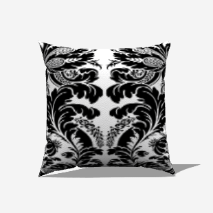 Brocade Throw Pillow