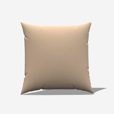 Sand Cotton Throw Pillow