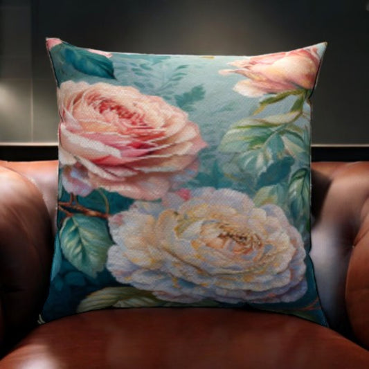 Blooms Throw Pillow