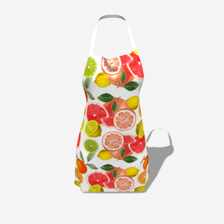 Citrus Buzz Kitchen Apron