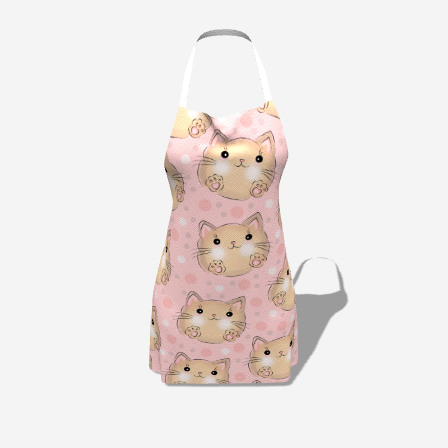 Kitten Love Kitchen Apron