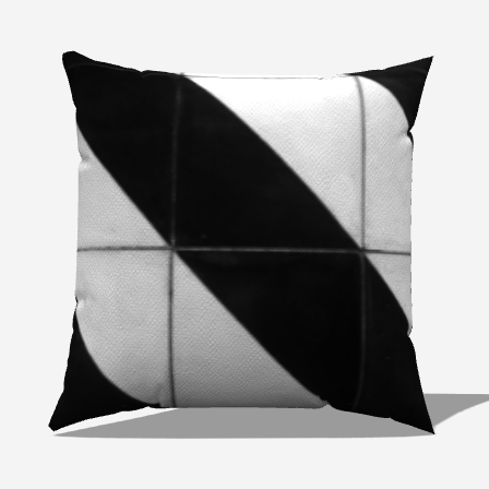 Checkered Throw Pillow