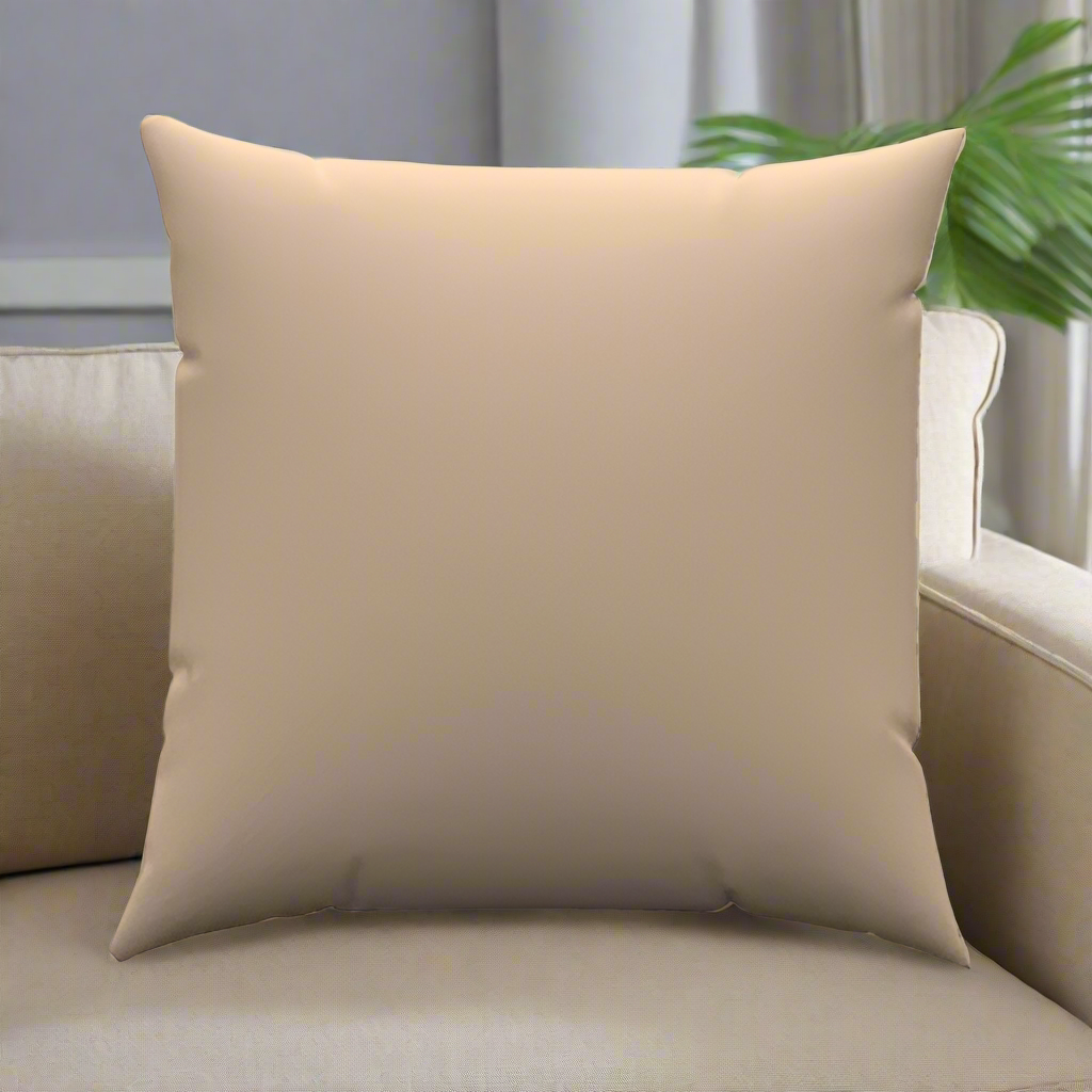 Sand Cotton Throw Pillow 20" x 20"