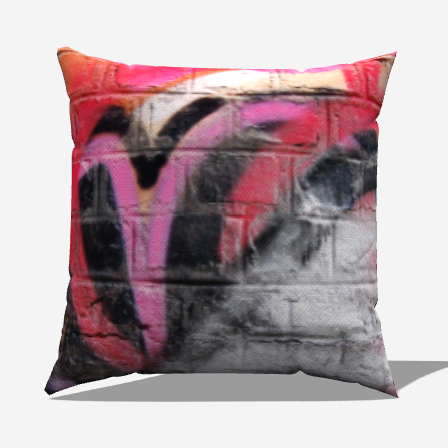 Graffiti THrow Pillow