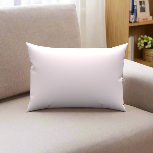 Snow Cotton Lumbar Pillow 20" x 14"