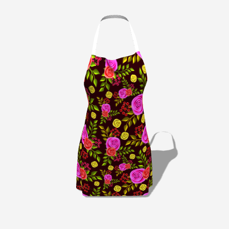 Rosy Kitchen Apron