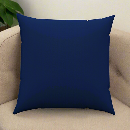 Navy Throw Pillow 20" x 20"