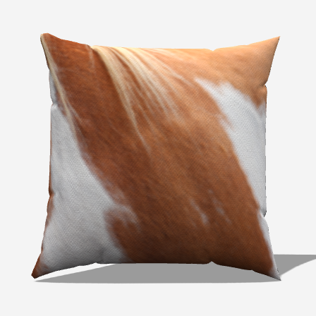 Creme Brulee Throw Pillow